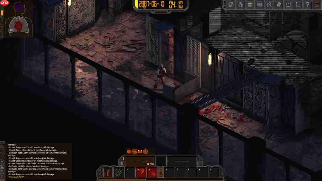 等距回合制RPG《地铁余生2》10分钟实机演示