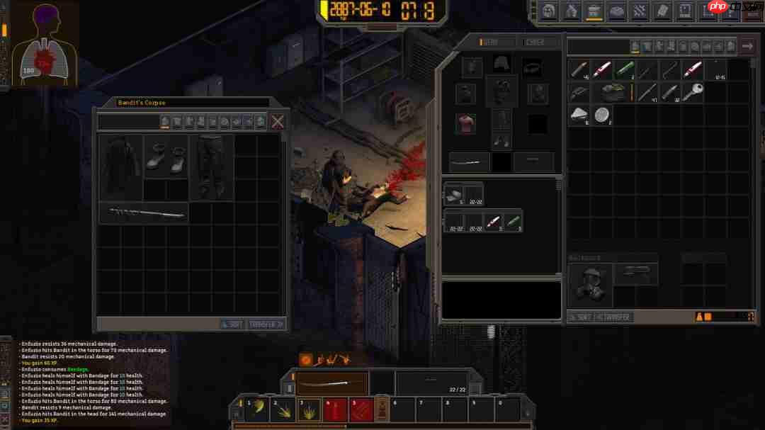 等距回合制RPG《地铁余生2》10分钟实机演示