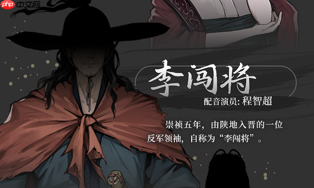 《饿殍：明末千里行》全角色介绍