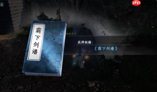 《下一站江湖2》霸下剑谱获取方法