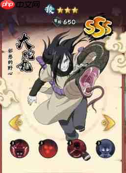 火影忍者：木叶高手角色培养推荐