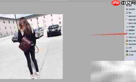 舞蝶飞创意照片加文字教程