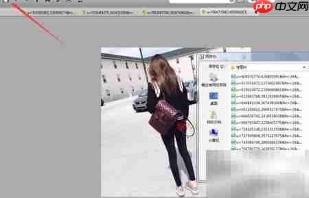 舞蝶飞创意照片加文字教程