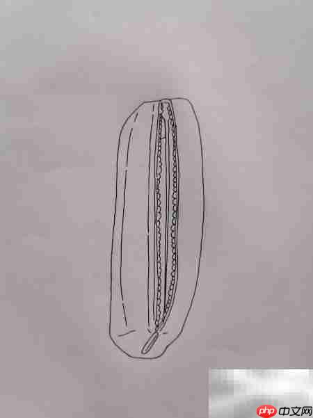 水彩画文具笔袋教程