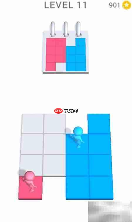 Colored The Square第11关通关攻略