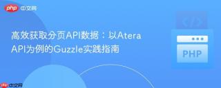 高效获取分页API数据：以Atera API为例的Guzzle实践指南