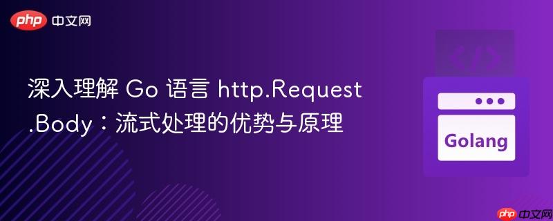 深入理解 Go 语言 http.Request.Body：流式处理的优势与原理