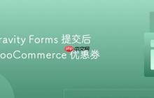 使用 Gravity Forms 提交后生成 WooCommerce 优惠券