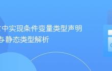 Go语言中实现条件变量类型声明：接口与静态类型解析