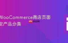 如何在WooCommerce商店页面排除特定产品分类