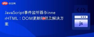JavaScript事件监听器与innerHTML：DOM更新陷阱及解决方案