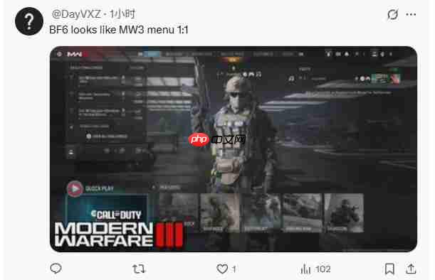 Hulu起诉DICE 指责《战地6》偷了他们的UI设计