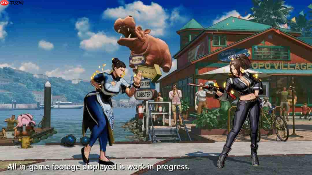 《饿狼传说：群狼之城》DLC角色春丽预告和截图