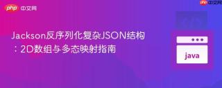 Jackson反序列化复杂JSON结构：2D数组与多态映射指南