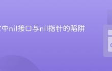 Go语言中nil接口与nil指针的陷阱及处理
