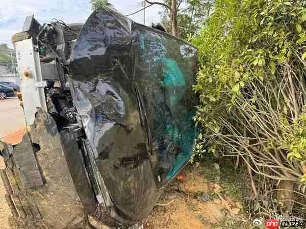 小鹏X9发生严重事故侧翻后电池未起火 副总裁回应