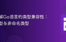 深入理解Go语言的类型兼容性：命名类型与非命名类型