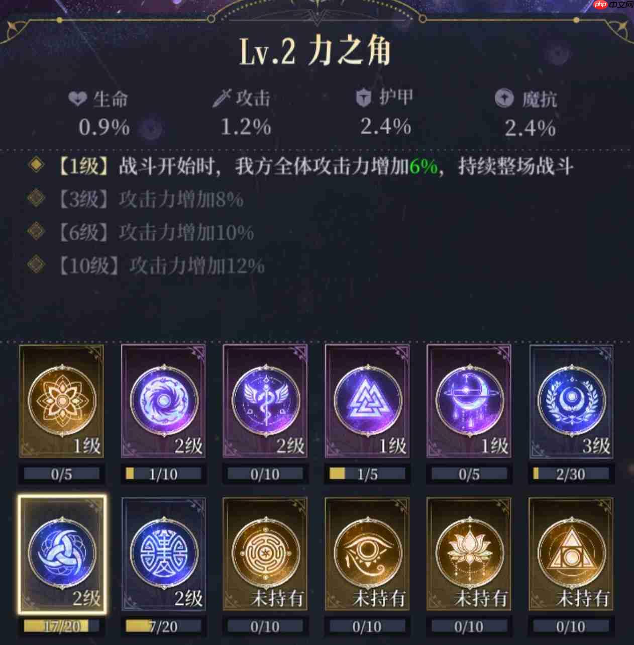 《不朽箴言》命轮系统图腾详解