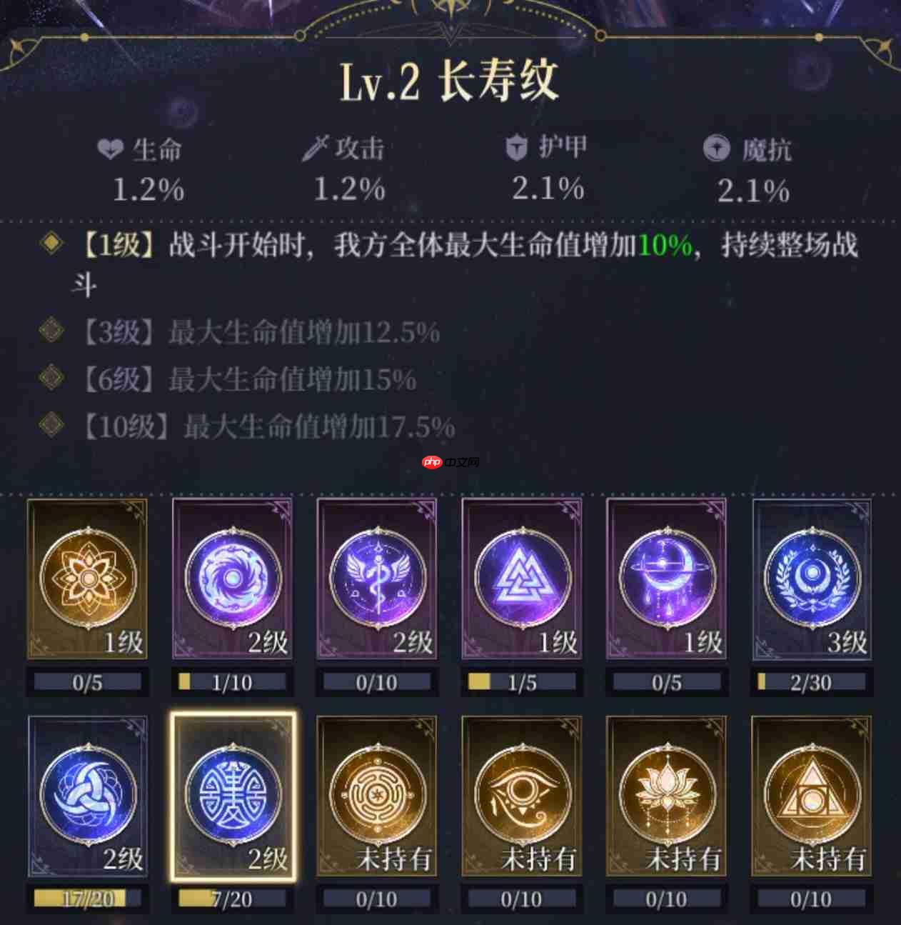 《不朽箴言》命轮系统图腾详解