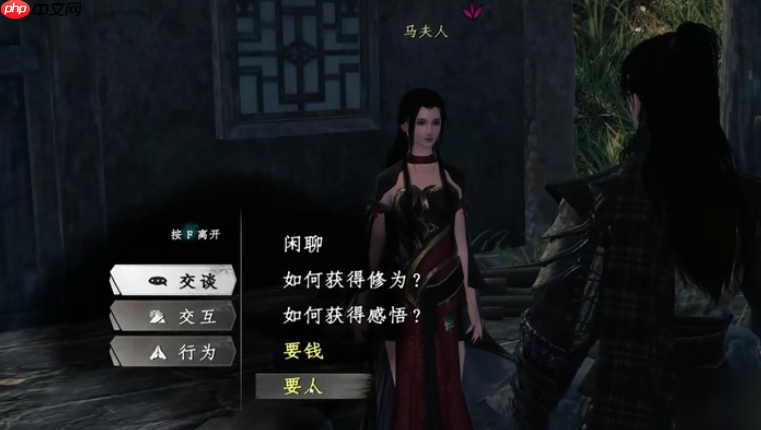 《下一站江湖2》马夫人任务完成攻略