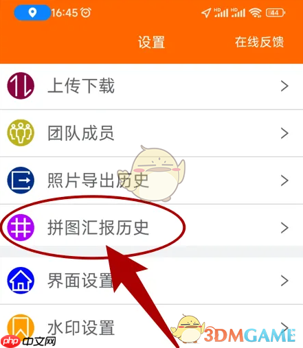 《工程相机》删除拼图汇报历史方法