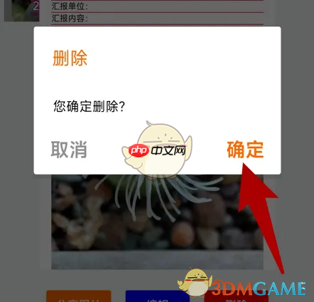 《工程相机》删除拼图汇报历史方法