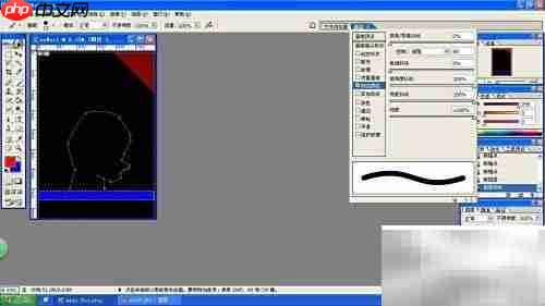Photoshop画笔描边技巧