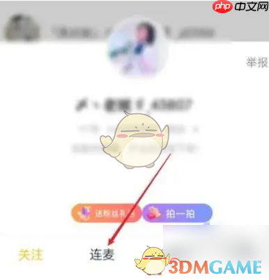 《yy》连麦观众方法