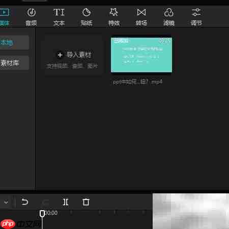 剪映专业版蝶舞特效添加教程