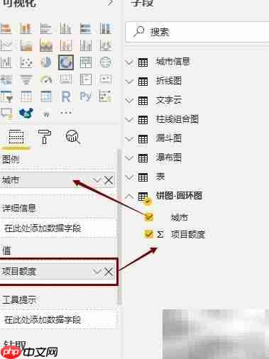 Power BI饼图制作指南