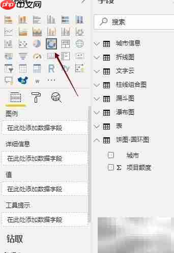 Power BI饼图制作指南
