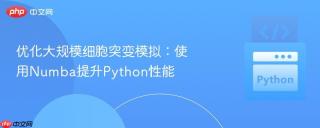 优化大规模细胞突变模拟：使用Numba提升Python性能
