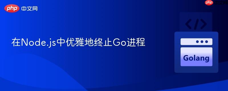 在Node.js中优雅地终止Go进程