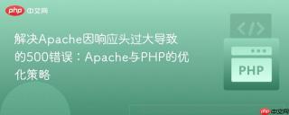 解决Apache因响应头过大导致的500错误：Apache与PHP的优化策略