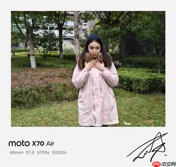 联想moto X70 Air上手:超薄机身+AI 轻薄手机标杆