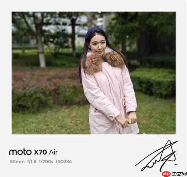 联想moto X70 Air上手:超薄机身+AI 轻薄手机标杆