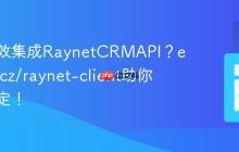 如何高效集成RaynetCRMAPI？ecomailcz/raynet-client助你轻松搞定！