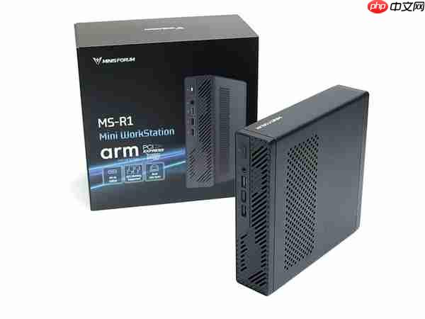 铭凡推旗下首款Arm迷你机MS-R1:基于国产此芯P1!配备PCIe x16插槽