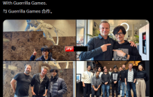 小岛秀夫晒和《地平线》系列开发商合影！又去谈合作了？