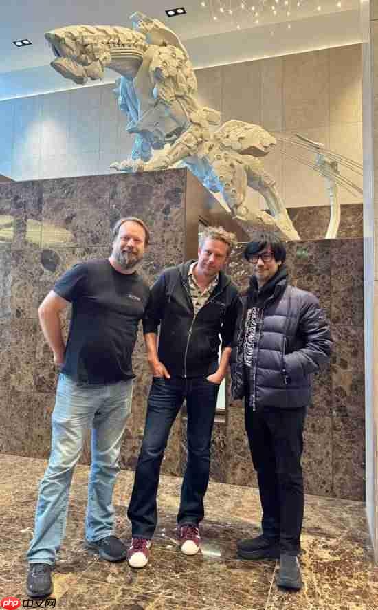 小岛秀夫晒和《地平线》系列开发商合影!又去谈合作了?