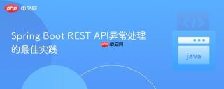 Spring Boot REST API异常处理的最佳实践