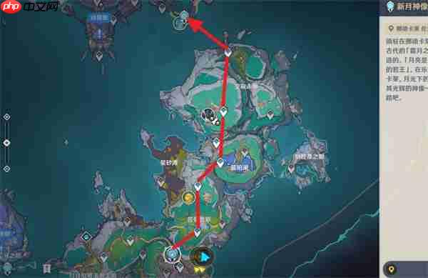 《原神》6.0新圣遗物秘境位置分布