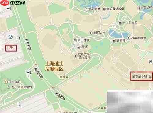 上海迪士尼小镇停车收费指南