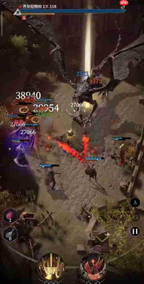 《地下城堡4:骑士与破碎编年史》巨龙齐尔尼特拉打法攻略