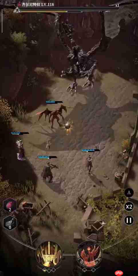 《地下城堡4:骑士与破碎编年史》巨龙齐尔尼特拉打法攻略