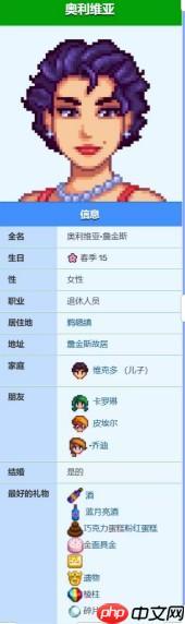 《星露谷物语》奥利维亚爱心事件大全