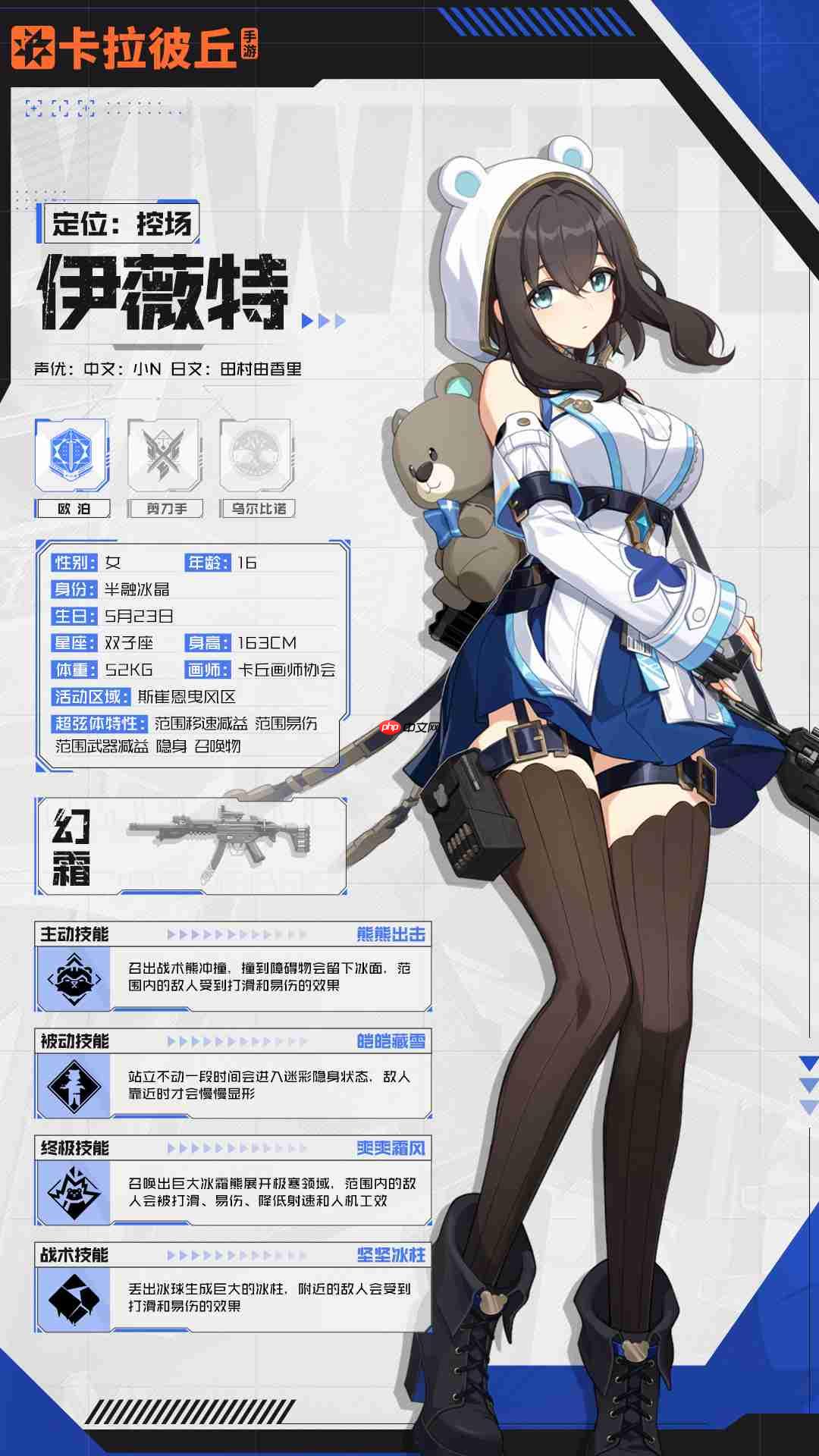 《卡拉彼丘》伊薇特角色图鉴