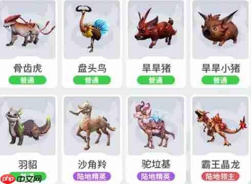 《创造吧！我们的星球》沙漠生物一览