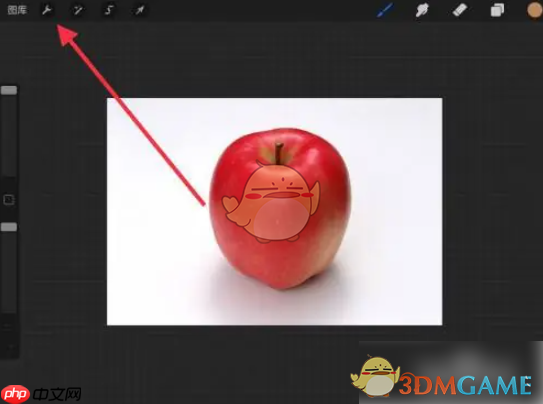 《procreate》添加文字方法