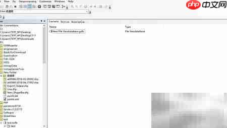 文件与个人地理数据库区别